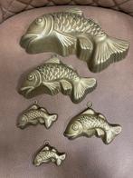 Vintage Vis Vormen Bakvormen Set, Gebruikt, ?, @, ?