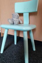 Oud Kinderstoeltje - Blauw, Ophalen of Verzenden