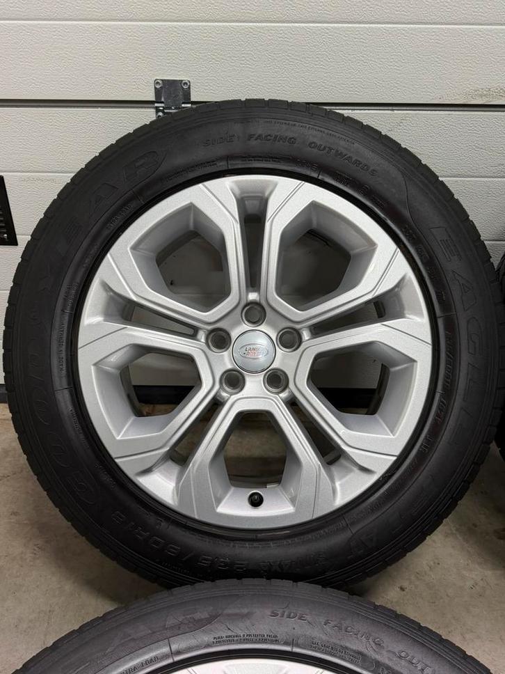 18” INCH RANGE ROVER EVOQUE ZOMERSET VELGEN 5X108 BANDEN, Auto-onderdelen, Banden en Velgen, Banden en Velgen, Zomerbanden, 18 inch