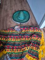 Carnavals kostuum Mexicaan sombrero, Ophalen of Verzenden, Zo goed als nieuw, Overige maten