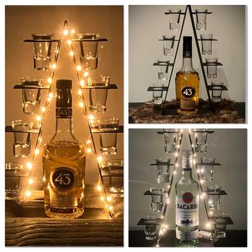 Kerstboom voor likeur(glazen) van Bor Dutch Design beschikbaar voor biedingen