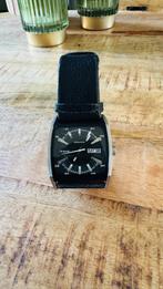 Horloge "Diesel", Sieraden, Tassen en Uiterlijk, Horloges | Heren, Ophalen, Gebruikt, Leer, Overige merken