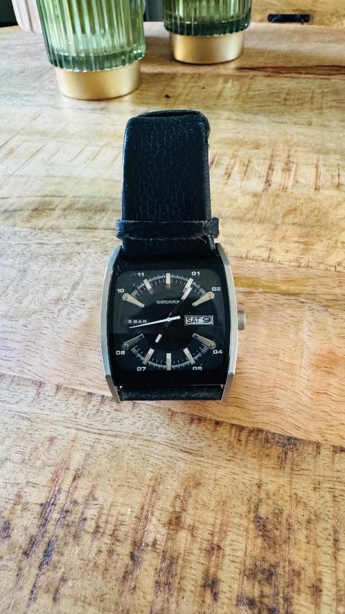 Horloge "Diesel", Sieraden, Tassen en Uiterlijk, Horloges | Heren, Gebruikt, Overige merken, Leer, Ophalen