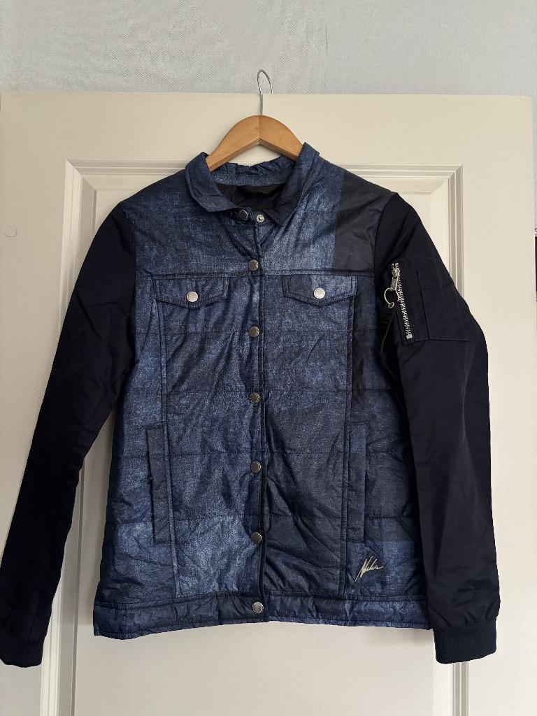 Nickelson damesjas maat XS, Kleding | Dames, Jassen | Zomer, Zo goed als nieuw, Maat 34 (XS) of kleiner, Blauw, Ophalen of Verzenden