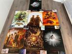 7 filmposters, Ophalen, Rechthoekig Staand, Zo goed als nieuw, A1 t/m A3