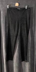 Suedine broek zwart maat 40 H&M, Kleding | Dames, Broeken en Pantalons, Nieuw, Lang, Maat 38/40 (M), H&M