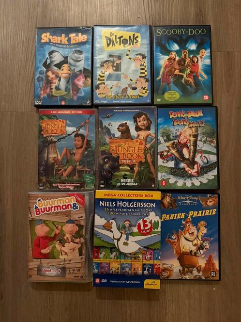 Dvd pakket voor kids (t.e.a.b.), Cd's en Dvd's, Dvd's | Kinderen en Jeugd, Gebruikt, Film, Avontuur, Alle leeftijden, Ophalen of Verzenden