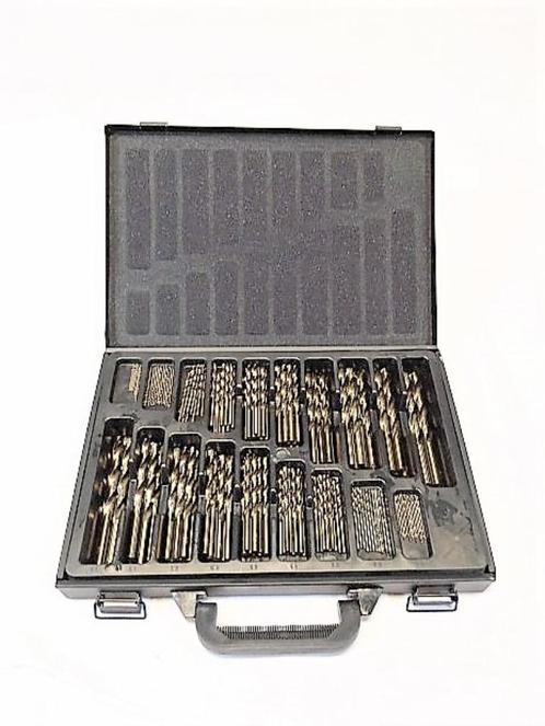 Metaalborenset 170-delig HSS-Cobalt in koffer, Doe-het-zelf en Verbouw, Gereedschap | Boormachines, Nieuw, Overige typen, Ophalen of Verzenden