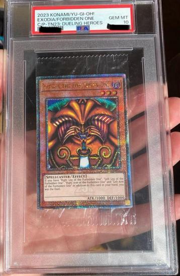 Yu-Gi-Oh! Exodia the  Forbidden One TN23 Sealed PSA 10 ! beschikbaar voor biedingen