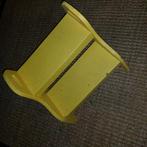 Oker geel huishoud trapje, Doe-het-zelf en Verbouw, Ladders en Trappen, Verzenden, Zo goed als nieuw, Minder dan 2 meter