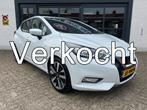 Nissan Micra 0.9 IG-T Tekna - Keyless - Camera - Cruise cont, Auto's, Nissan, 898 cc, Gebruikt, 525 kg, Leder en Stof