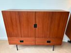 Cees Braakman Pastoe CU04 japanse serie dressoir mid century, Ophalen, Mid cenrury modern, Gebruikt, Metaal