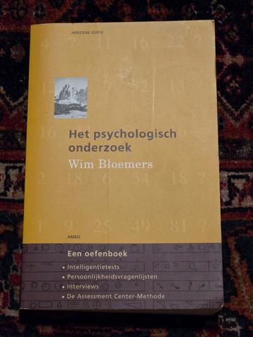Het psychologisch onderzoek - Wim Bloemers beschikbaar voor biedingen