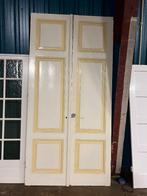 Mooie set openslaande antieke hoge deuren 277 x 135, Doe-het-zelf en Verbouw, Deuren en Horren, Ophalen, Gebruikt, Binnendeur