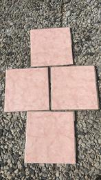 Spaanse roze wand tegel, Ophalen, Gebruikt, Minder dan 20 cm, Minder dan 5 m²