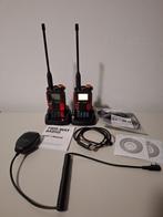 2x nieuwe Quansheng portofoons multi band, walkie talkie, 5 tot 15 km, Nieuw, Ophalen of Verzenden, Portofoon of Walkie-talkie