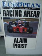 Poster alain prost nieuw 75-50 cm, Ophalen of Verzenden, Nieuw, Auto's