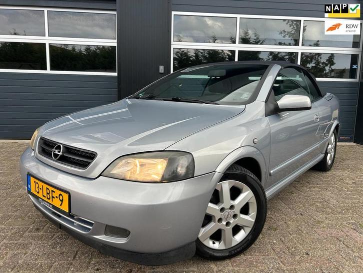 Opel Astra Cabriolet 2.2-16V|Leuke Cabrio!|, Auto's, Opel, Bedrijf, Te koop, Astra, ABS, Airbags, Centrale vergrendeling, Cruise Control