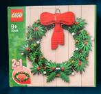 40426 kerstkrans 2 in 1, Kinderen en Baby's, Speelgoed | Duplo en Lego, Ophalen of Verzenden, Zo goed als nieuw, Complete set
