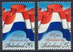 Nederland NVPH nr 1010/1 postfris Nederlandse vlag 1972, Postzegels en Munten, Postzegels | Nederland, Verzenden, Na 1940, Postfris