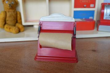 fifties speelgoed rol inpakpapier op houder geobra  beschikbaar voor biedingen