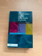 Grondtrekken Nederlands strafrecht, Boeken, Studieboeken en Cursussen, Ophalen of Verzenden, Gamma, Gelezen, HBO