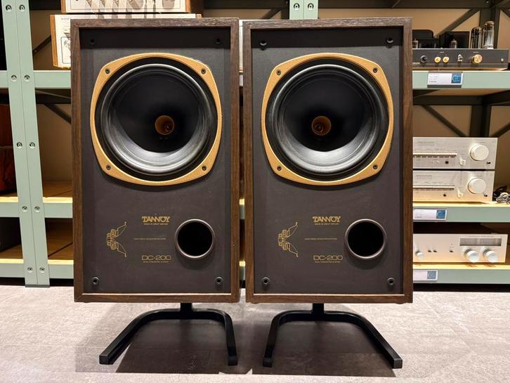 Tannoy DC200 Dual concentric, zeer mooie staat, met garantie, Audio, Tv en Foto, Luidsprekers, Zo goed als nieuw, Front, Rear of Stereo speakers