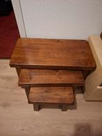 Gratis 3 tafeltjes, Huis en Inrichting, Woonaccessoires | Krantenbakken en Lectuurbakken, Ophalen, Zo goed als nieuw