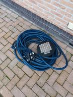 Multikabel 30 meter 24/4, Ophalen, Gebruikt, Microfoon