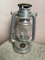 Oude Petroleumlamp / Stormlamp olielamp lamp, Ophalen of Verzenden, Gebruikt