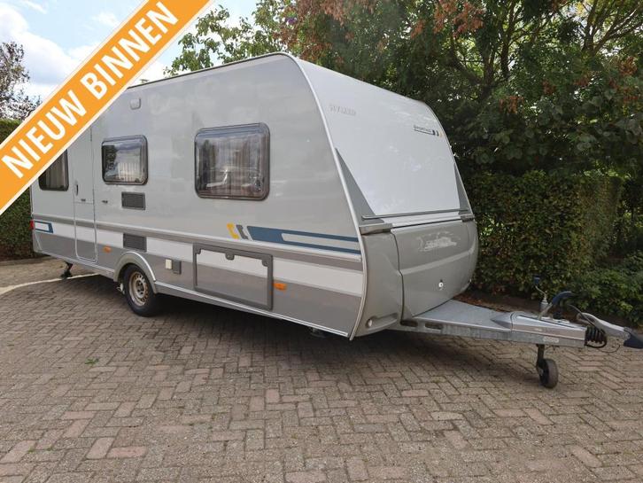 Eriba Sporting 530 LE voortent | enkele bedden, Caravans en Kamperen, Caravans, Bedrijf, tot en met 4, 1250 - 1500 kg, Rondzit