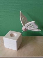 Houten Kandelaar met Vlindersluiting uitvaartkist, Nieuw, Ophalen of Verzenden, Beige, Hout