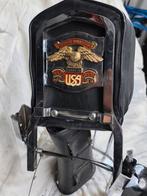 Harley Davidson Wilde Glide sissybar + chroom bagagesteun, Ophalen of Verzenden