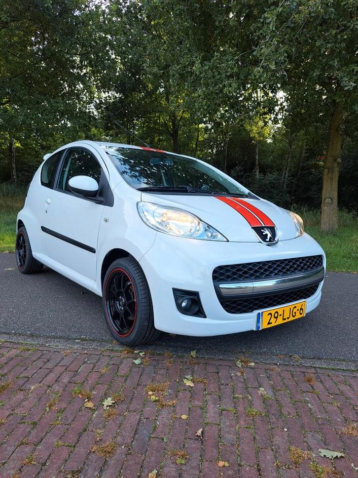 Peugeot 107   2010, Airco, Spoiler, 197.000km, Auto's, Peugeot, Bedrijf, Ophalen