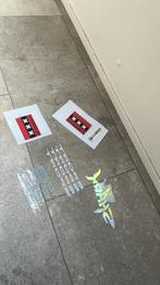 Stickers  en ruilen kan ook of betalen, Ophalen