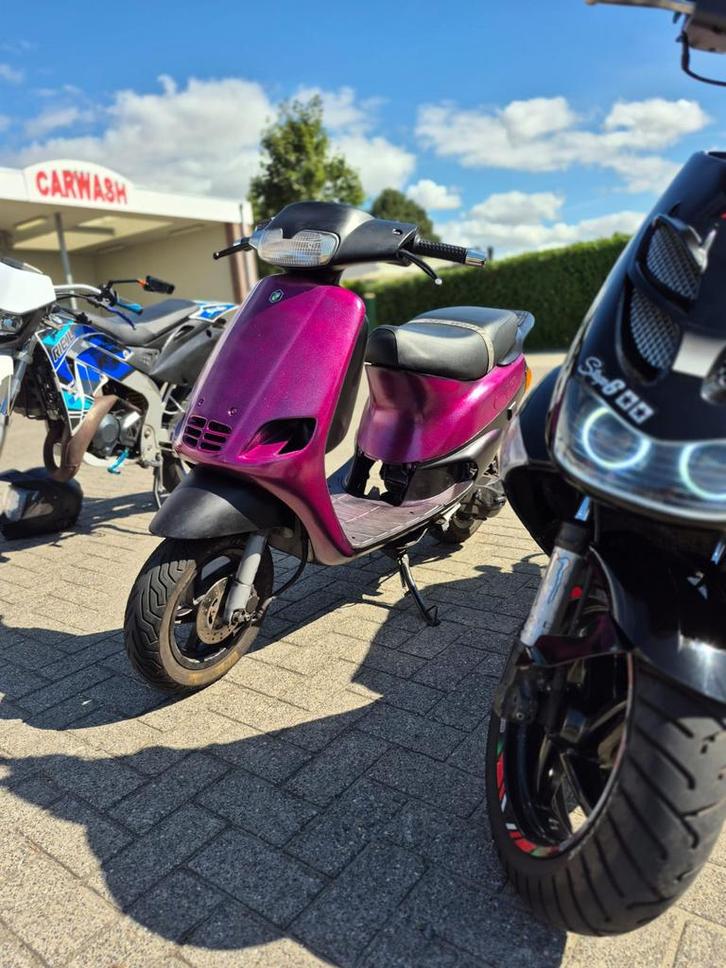 Zip type 3 70cc te ruil!!, Fietsen en Brommers, Scooters | Piaggio, Zo goed als nieuw, Zip, Tweetakt, Ophalen