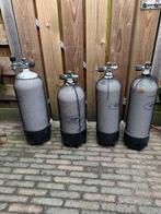 Duikfles Perslucht 2 X 10, 12 & 15 liter, Watersport en Boten, Duiken, Ophalen, Gebruikt, Duikfles