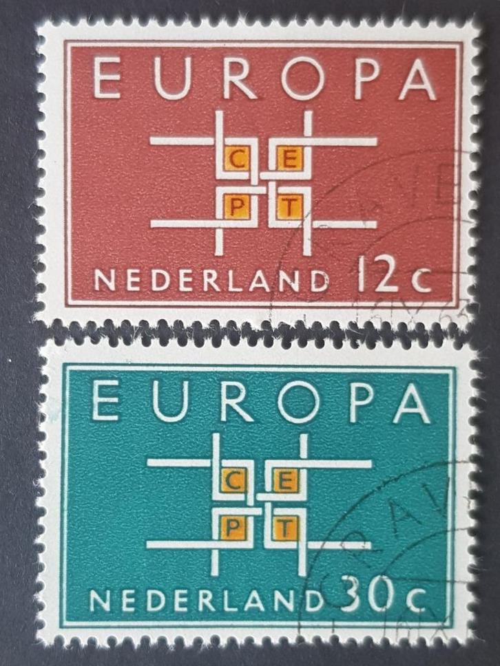 NEDERLAND | 1963 | NVPH 800-801 | Gestempeld, Postzegels en Munten, Postzegels | Nederland, Gestempeld, Na 1940, Verzenden
