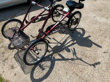 Electrische Vierwielfiets Duofiets  Trapondersteuning beschikbaar voor biedingen