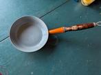 Geëmailleerd gietijzeren koekenpannetje 14cm, Huis en Inrichting, Keuken | Potten en Pannen, Ophalen of Verzenden, Zo goed als nieuw