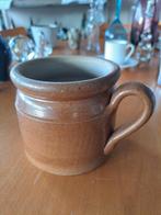 Franse patépot met oor - Bruin aardewerk, Antiek en Kunst, Ophalen of Verzenden