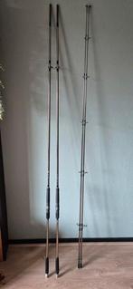 2x hand build Titan Carp hengels., Ophalen, Zo goed als nieuw, Werphengel