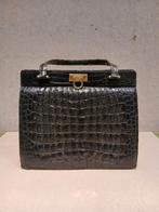 Krokodillenleder handtas, Sieraden, Tassen en Uiterlijk, Armbanden, Ophalen of Verzenden, Gebruikt, Zilver, Leer