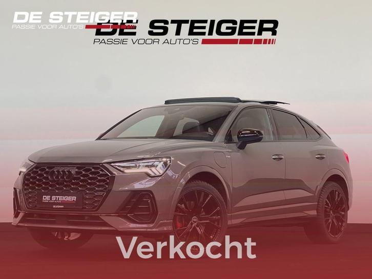 Audi Q3 Sportback 45 TFSI e 3 x S Line ACC Pano Sfeer RS 360, Auto's, Audi, Bedrijf, Te koop, Q3, 360° camera, ABS, Achteruitrijcamera