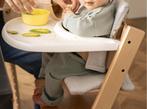 Stokke Tripp Trapp Babyset + Tafelblad, Ophalen, Zo goed als nieuw, Meegroeistoel, Afneembaar eetblad