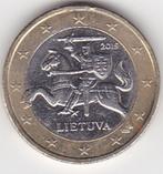 1 euro 21015 Litouwen, 1 euro, Losse munt, Verzenden