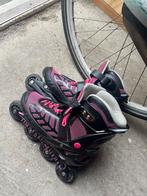 Skeelers roze, Overige merken, Ophalen of Verzenden, Inline skates 4 wielen, Verstelbaar