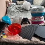 Ratten, fretten, hamster accessoires, Ophalen of Verzenden, Zo goed als nieuw, Loopwiel of Rad