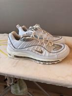 Nike Air Max 98 White/Gold – Maat 44.5 – Goeie staat!, Ophalen of Verzenden, Zo goed als nieuw, Wit