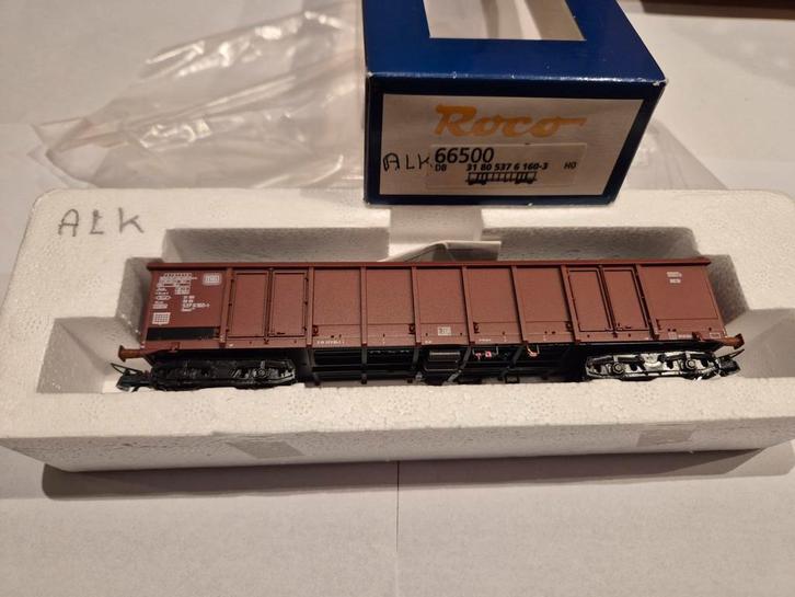 Roco 66500 - open goederenwagon Eanos - DB, Hobby en Vrije tijd, Modeltreinen | H0, Zo goed als nieuw, Wagon, Gelijkstroom, Roco